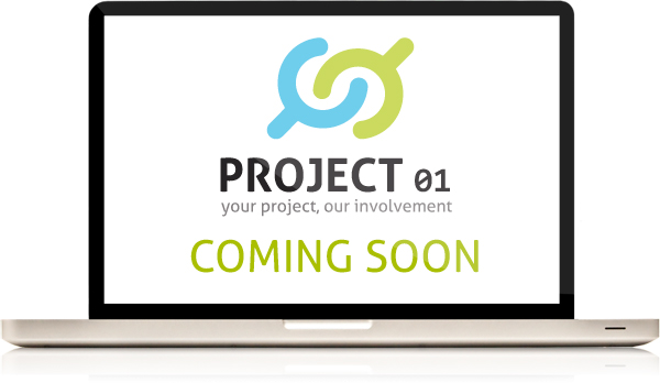 PROJECT 01, website coming soon